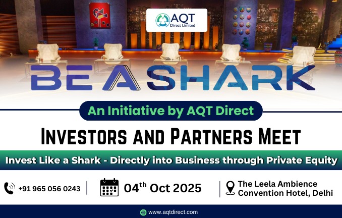 Be A Shark – Investor Meetup